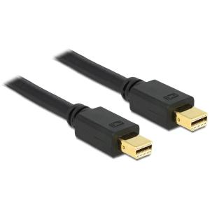 DELOCK Kabel mini DisplayPort St / St 2.0m schwarz 83475