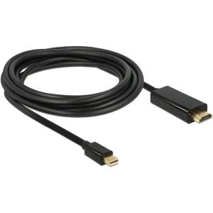 DELOCK Kabel Mini Displayport 1.1 Stecker > HDMI-A Stecker 1 m 83698