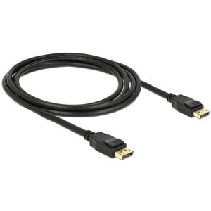 DELOCK Kabel DisplayPort 1.2 Stecker > DisplayPort Stecker 2 m schwarz 4K 83806