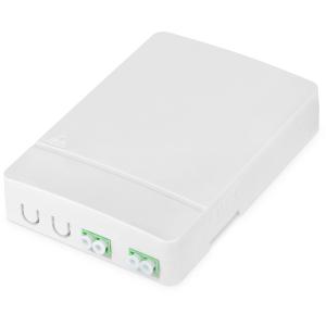 DIGITUS FTTH Gehäuse mit 2 x LC/APC DX Kupplung DN-931096