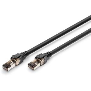 DIGITUS Patchkabel CAT 8.1 S/FTP 5.00m schwarz DK-1843-050