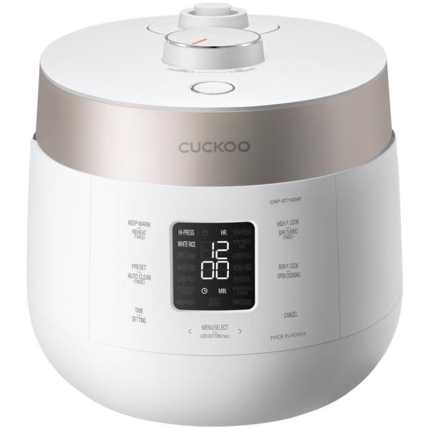 Cuckoo Reiskocher 1.80l CRP-ST1009F Twin Pressure grau