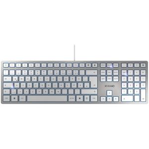 Cherry Keyboard KC 6000 Slim [DE] silver/white JK-1600DE-1