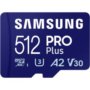 Samsung Speicherkarte Microsd Pro Plus 512 Gb MB-MD512SA/EU (8806094780550)