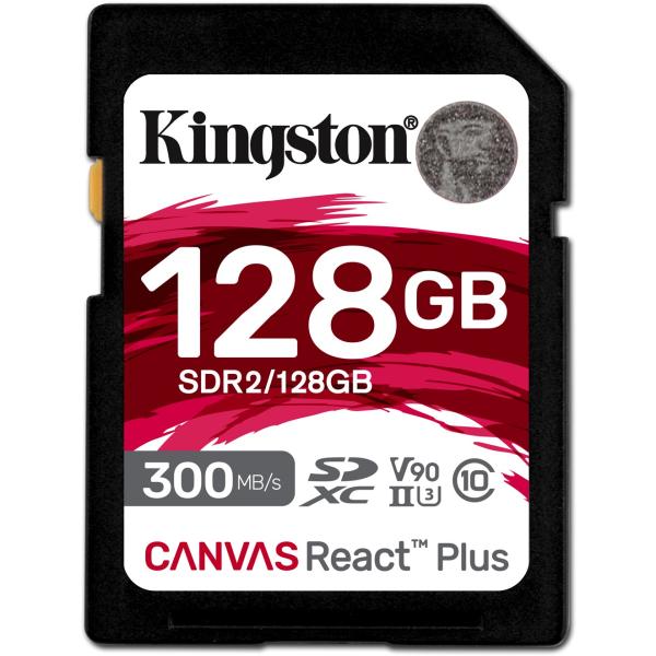 CARD 128GB Kingston Canvas React Plus XC 300MB/s SDR2/128GB
