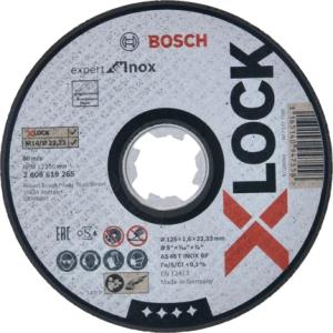 X-LOCK Trennsch125X1,6mm BOSCH Trennsch.125X1,6mm Ef.INOX ger. 2608619265 (3165140947558)