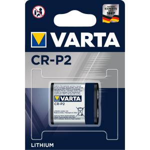 CR P2 Photobatt. Lithium 6V 1600 mAh VARTA Photo-Batt. Block 06204301401 (4008496537242)