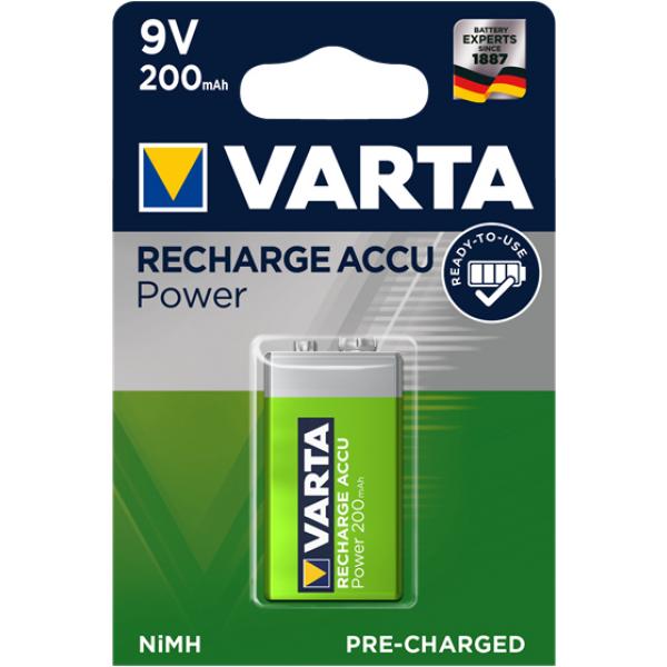Varta Akku Recharge Accu Power E-block 200 Mah 56722101401 (4008496550814)