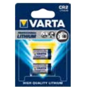 6206 Lithium CR2 Photobatterie Blister 2 VARTA 06206 301 402 Block 06206301402 (4008496537402)