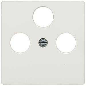 5TG2548-2 Abdeckplatte TV/RF/SAT TITANW SIEMENS Titanweiss 5TG25482 (4001869368160)