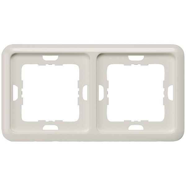 Rahmen 2fach Titanweiss SIEMENS 5TG1812 (4001869041902)