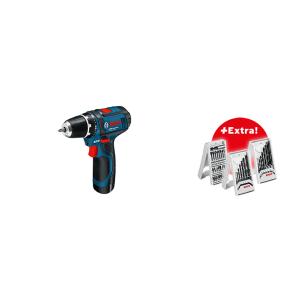 GSR 12V-15 Akku-Bohrs. 2x4,0Ah ZB Tasche BOSCH GSR12V-15 0615990HV1 (3165140908689)