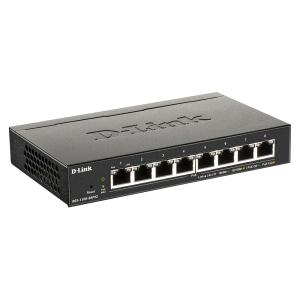 /E 8-Port PoE Smart Switch D-LINK Layer2 Gigabit DGS-1100-08PV2 (0790069467813)