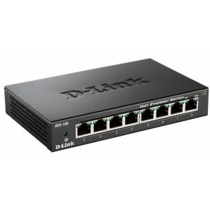8-Port Fast Ethernet Switch D-LINK Layer2 DES-108/E (0790069368202)