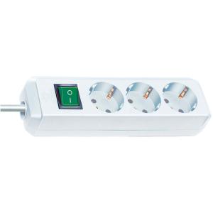 Steckdosenleise Eco-Line 3-fach 3m weiß Schalter BRENNENSTUHL 1152320400 (4007123101290)