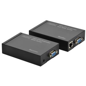 VGA-UTP-Extender-Set über Kat.5, Reichweite: 300 m DIGITUS DS-53400 (4016032356721)