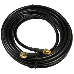 WLAN Innenantennen Verlängerungskabel, 5 m, schwarz LogiLink WL0101 (4260113575321)