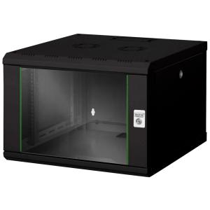 19' Wandverteiler, einteilig, 7 HE, schwarz DIGITUS DN-19 07U-6/6SW (4016032257622)