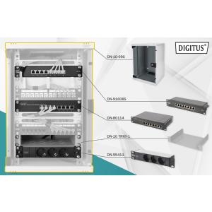 10' Netzwerk-Set, 9 HE, (B)312 x (T)300 mm DIGITUS DN-10-SET-2 (4016032455370)