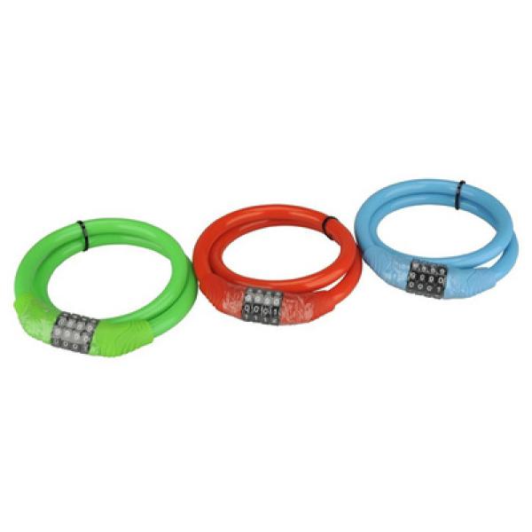 Kabel-Fahrradschloss, Länge: 650 mm, sortiert FISCHER 85896 (4008153858963)