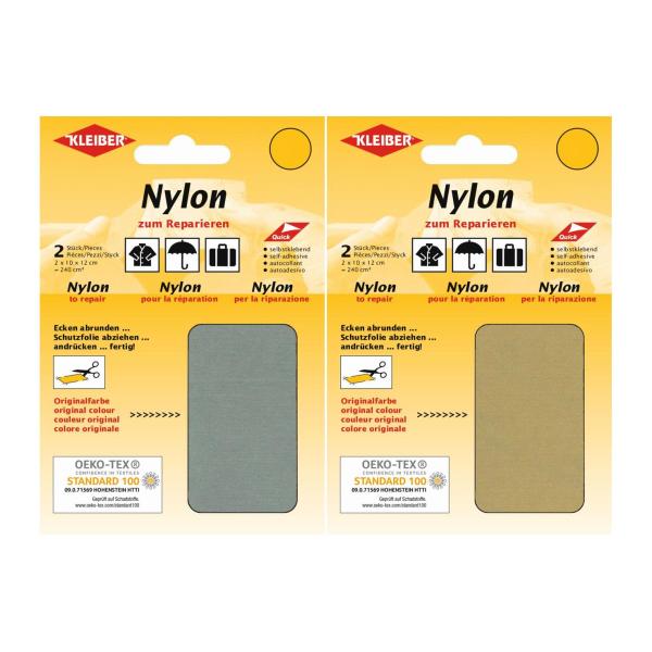 Nylon-Flicken, selbstklebend, türkis KLEIBER 43055 (4009691430550)