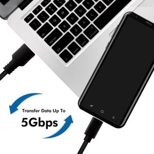 USB 3.2 Kabel, USB-A - USB-C Stecker, 1, 0 m, weiß LogiLink CU0174 (4052792055238)
