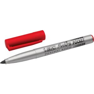 BIC Permanent-Marker Marking POCKET ECOlutions, rot Bic 8209002 (3086123334427)