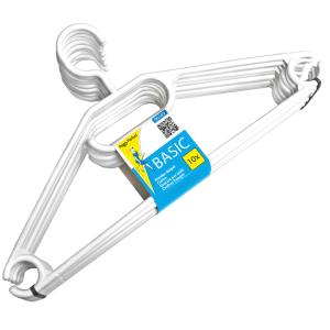 Kunststoff-Kleiderbügel mit Steg Peggy Perfect 90169 (4006938901699)