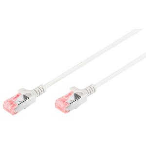 Slim Patchkabel, Kat. 6, U/ UTP, 1, 0 m, grau DIGITUS DK-1617-010S (4016032459965)