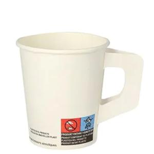 Papp-Trinkbecher mit Henkel, 0, 18 l, weiß STARPAK 89271 (4002911425046)