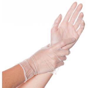 Vinyl-Handschuh 'IDEAL', XL, weiß, puderfrei HYGOSTAR 2680 (4015544268003)