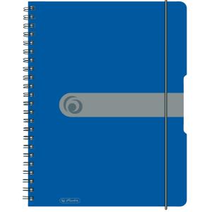 Collegeblock easy orga to go, A4, 80 Blatt, blau herlitz 300003227 (4008110464404)