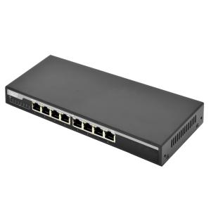 Desktop Gigabit Ethernet PoE Switch, 8-Port DIGITUS DN-95340 (4016032390596)