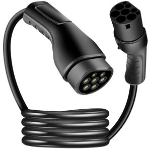 E-Auto-Ladekabel, Typ 2, 3-phasig, 22 kW, 7, 5 m LogiLink EVC0122 (4052792070231)