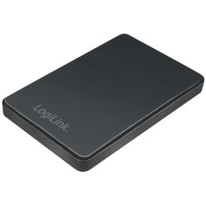 2, 5' SATA Festplatten-Gehäuse, USB 3.0, schwarz LogiLink UA0339 (4052792051827)