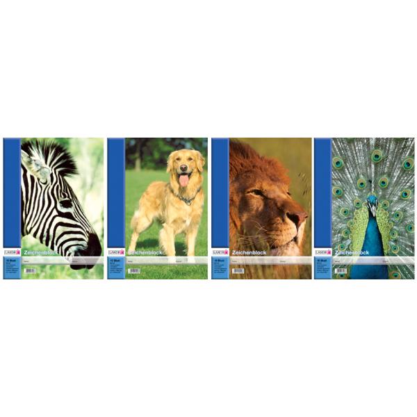 Zeichenblock DIN A3, 100 g/ qm, 20 Blatt, perforiert LANDRÉ 100050431 (4006144575226)