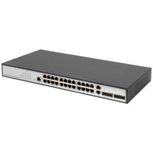 19' Gigabit Switch, Managed, 2 Uplinks, 24 Ports DIGITUS DN-80221-3 (4016032467687)