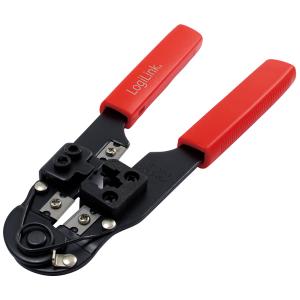 LogiLink Crimpzange RJ45 mit Kabelschneider und Abisolierer WZ0004 (4260113563441)