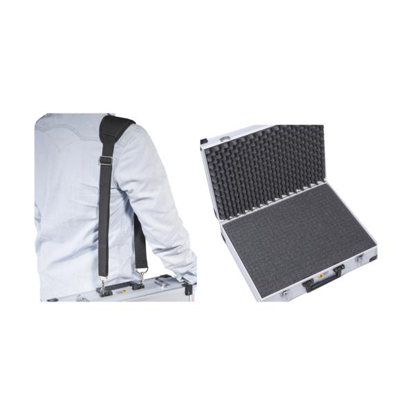 Utensilien-Koffer 'AluPlus Basic', Größe: L, silber allit 424200 (4005187242003)