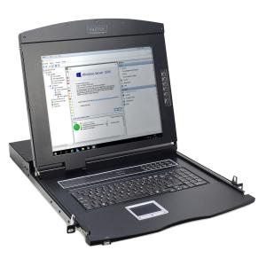 19' Konsole mit KVM Switch, 16 Port, mit TFT Monitor DIGITUS DS-72210-3GE (4016032449317)