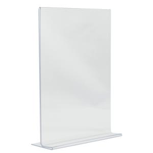 Tischaufsteller ACRYLIC, DIN A6 hoch, gerade Securit PFT-ACV-A6 (8719075280812)