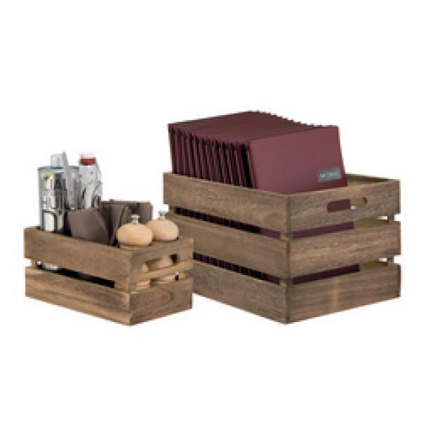 Holzbox TABLECADDY, (B)210 x (T)330 x (H)242 mm Securit CR-VIN (8719075285480)