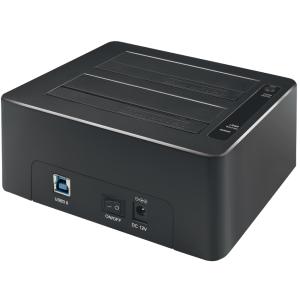 USB 3.0 Festplatten Docking Station, 2x 2, 5'/ 3, 5' LogiLink QP0029 (4052792050158)