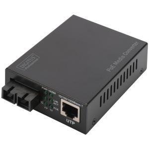 Gigabit PoE Medienkonverter, RJ45/ SC, Multimode DIGITUS DN-82150 (4016032390022)