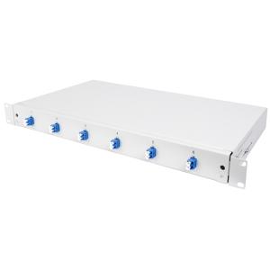 19' Glasfaser LWL Spleißbox, OS2, bestückt, 6x LC DIGITUS DN-96330/9 (4016032278429)