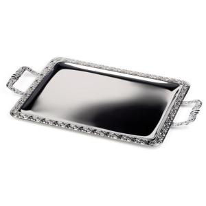 Aps Tablett Schöner Essen Silber Rechteckig 31,0 X 54,0 Cm 82 (4004133000827)