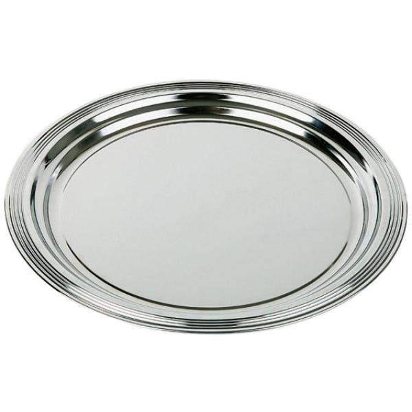 Partyplatte CLASSIC, Durchmesser: 350 mm, silber APS 396 (4004133003965)