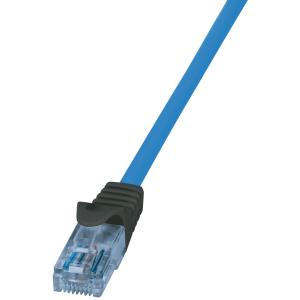 LogiLink Premium Patchkabel, Kat.6A, U/ UTP, blau, 1, 0 m CPP001 (4052792065862)