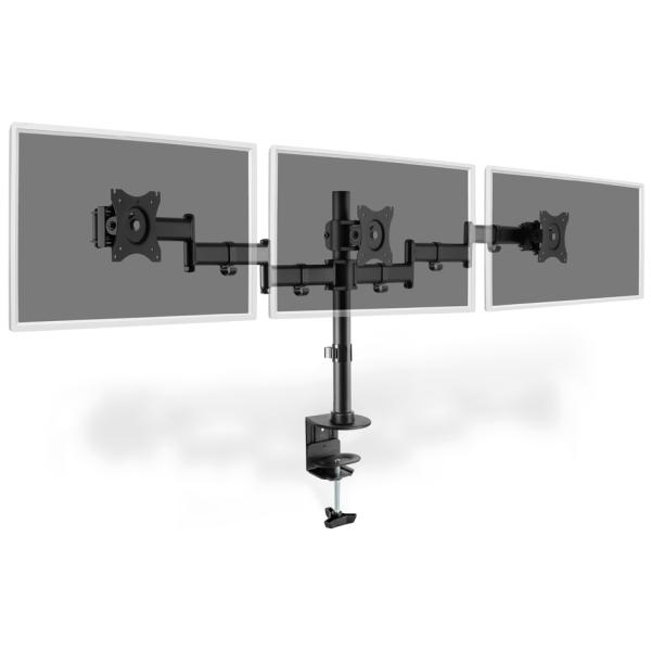 LCD-/ LED-/ TFT-Monitorarm Triple, bis 69 cm (27') DIGITUS DA-90362 (4016032425007)