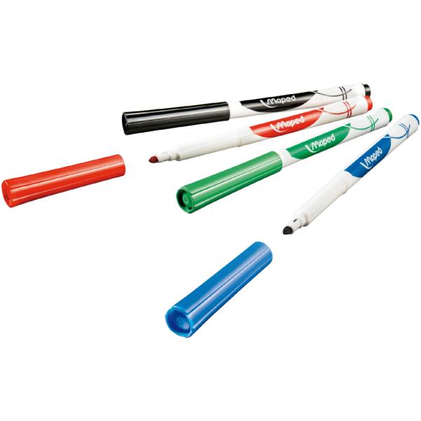 Whiteboard-Marker Marker'Peps, blau, 12er Display Maped 741830 (3154147418307)